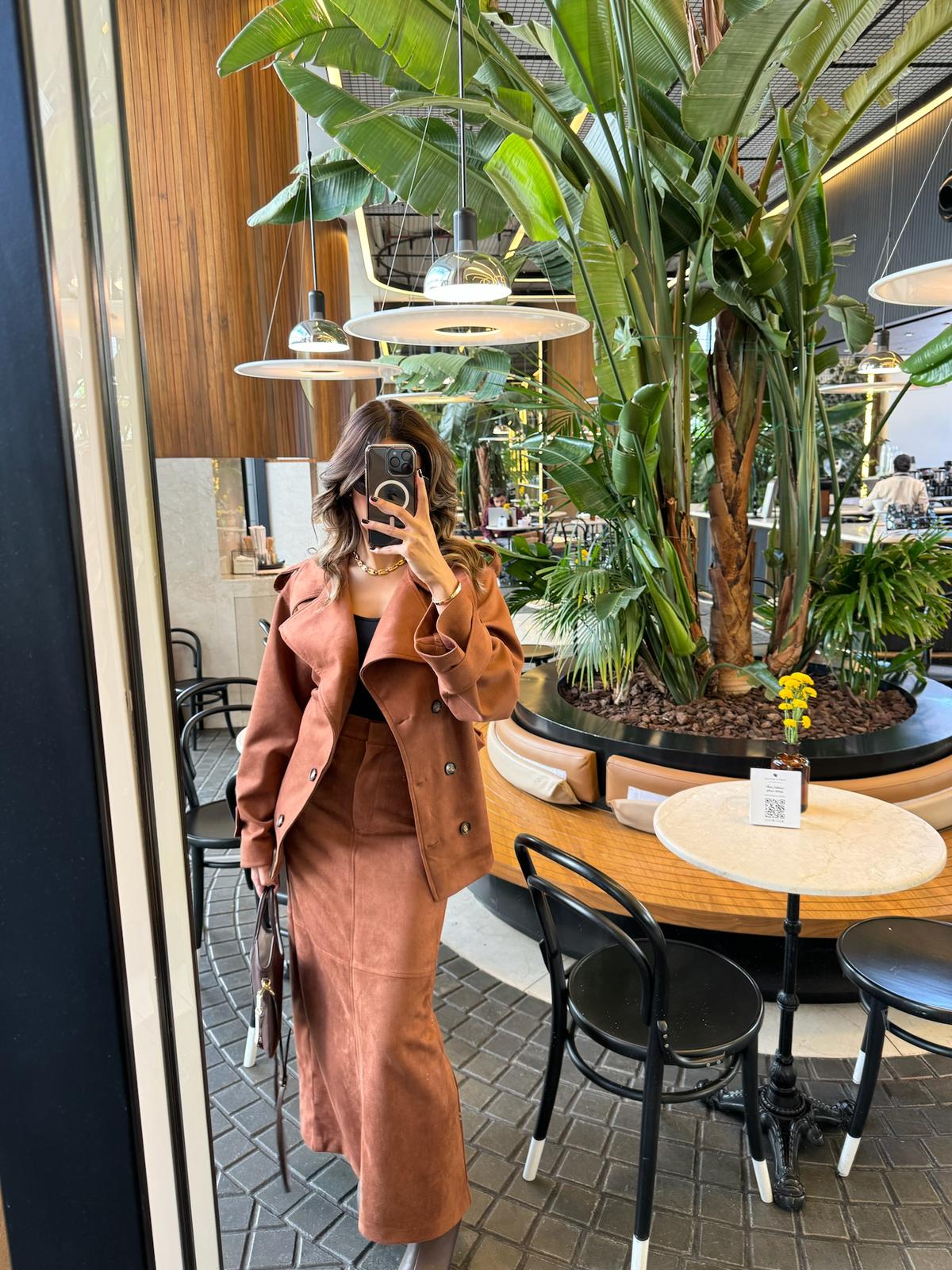 Mahogany trench set (next day delivery)