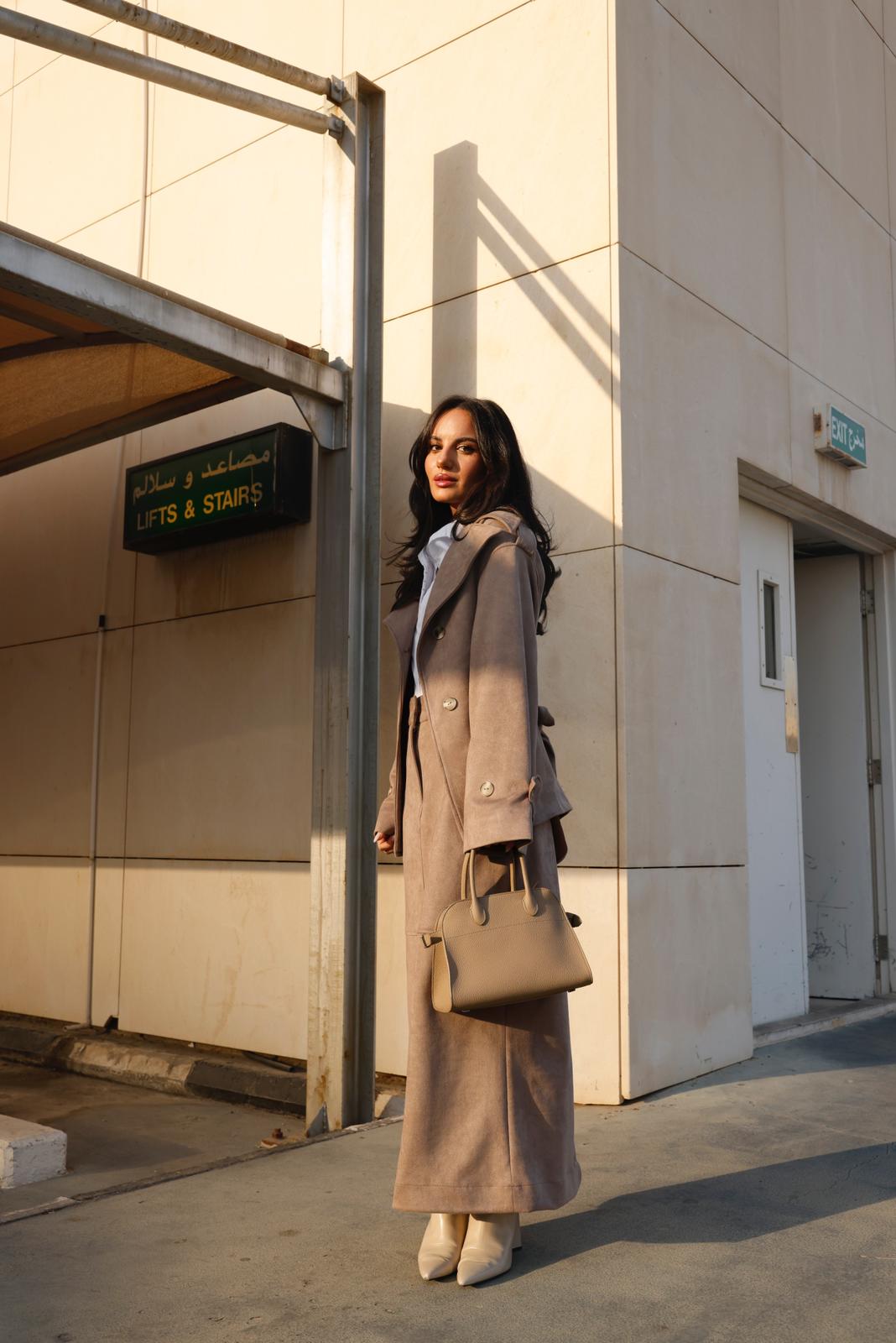 Taupe Trench II (next day delivery)
