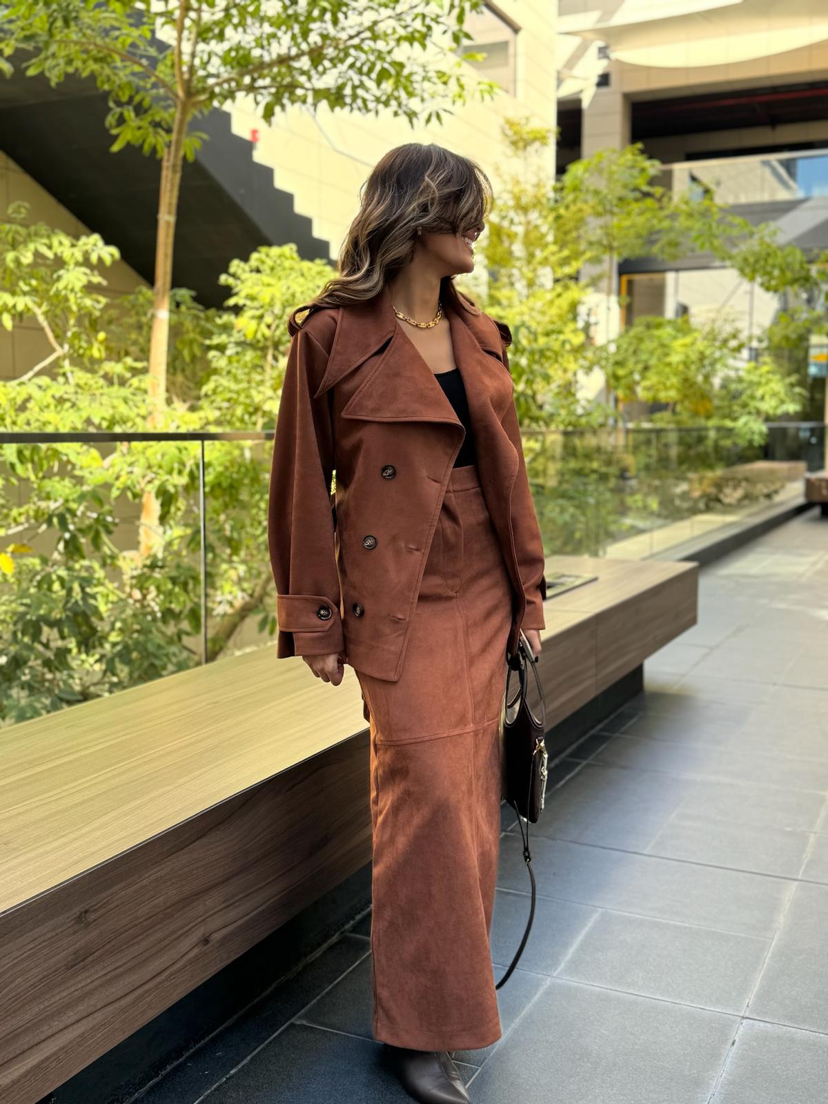 Mahogany trench set